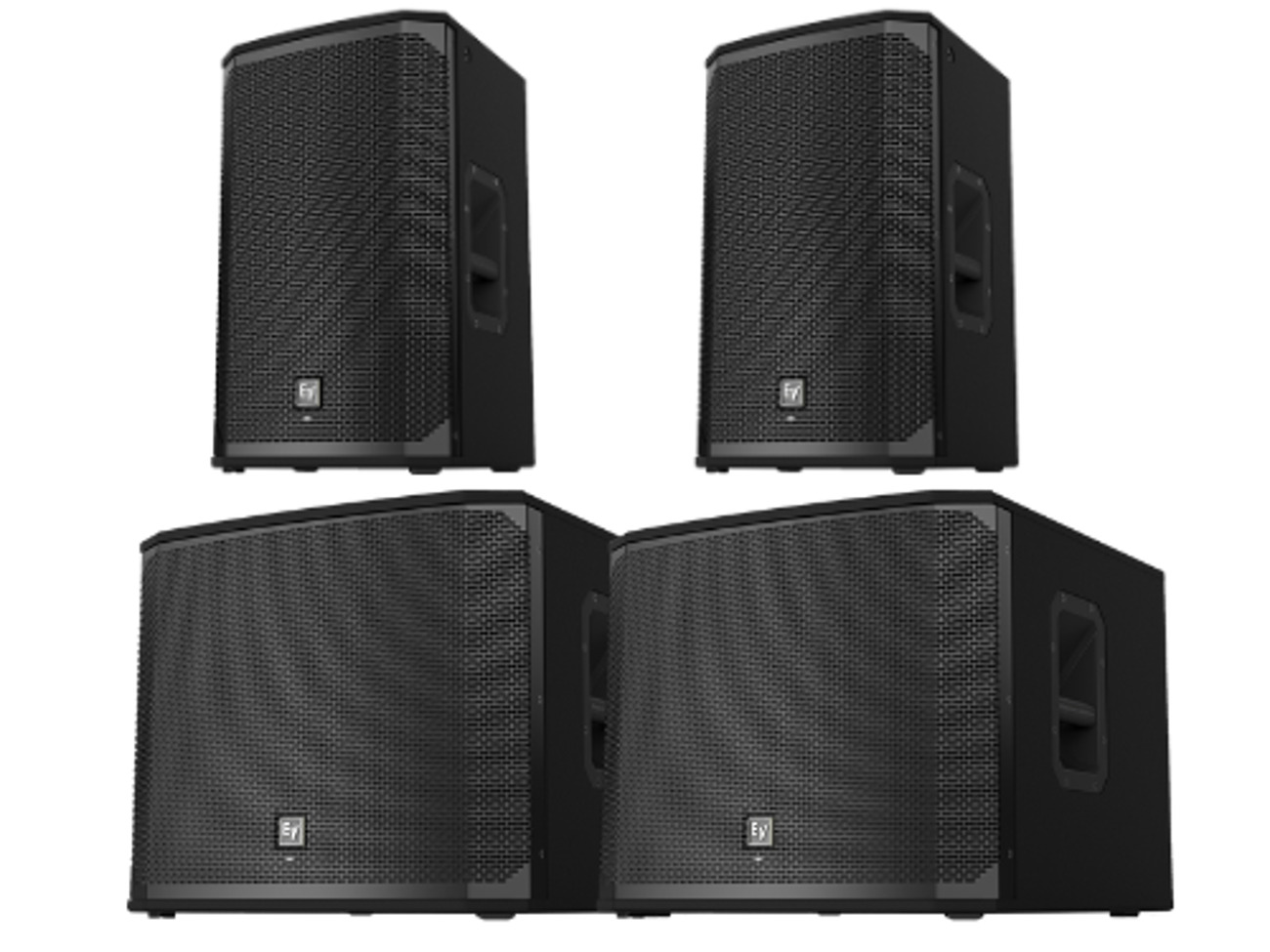 Ev ekx-12p / ekx15sp self powered pa system (5600w)