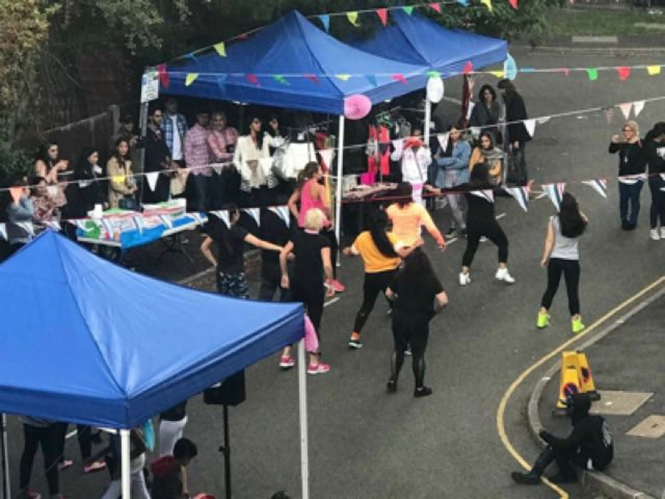 Event canopy / gazebo / shelter - heavy duty (blue)