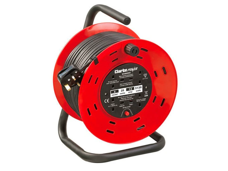 Extension cable 25m cable reel