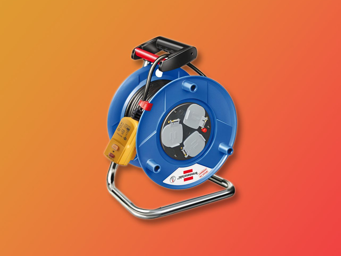 Extension cable reel 25m (230v)