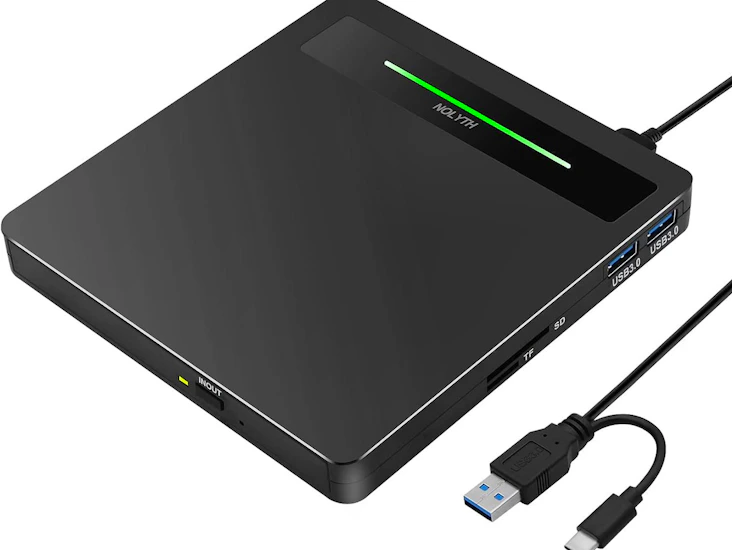 External cd dvd drive usb 3.0 portable burner reader writer