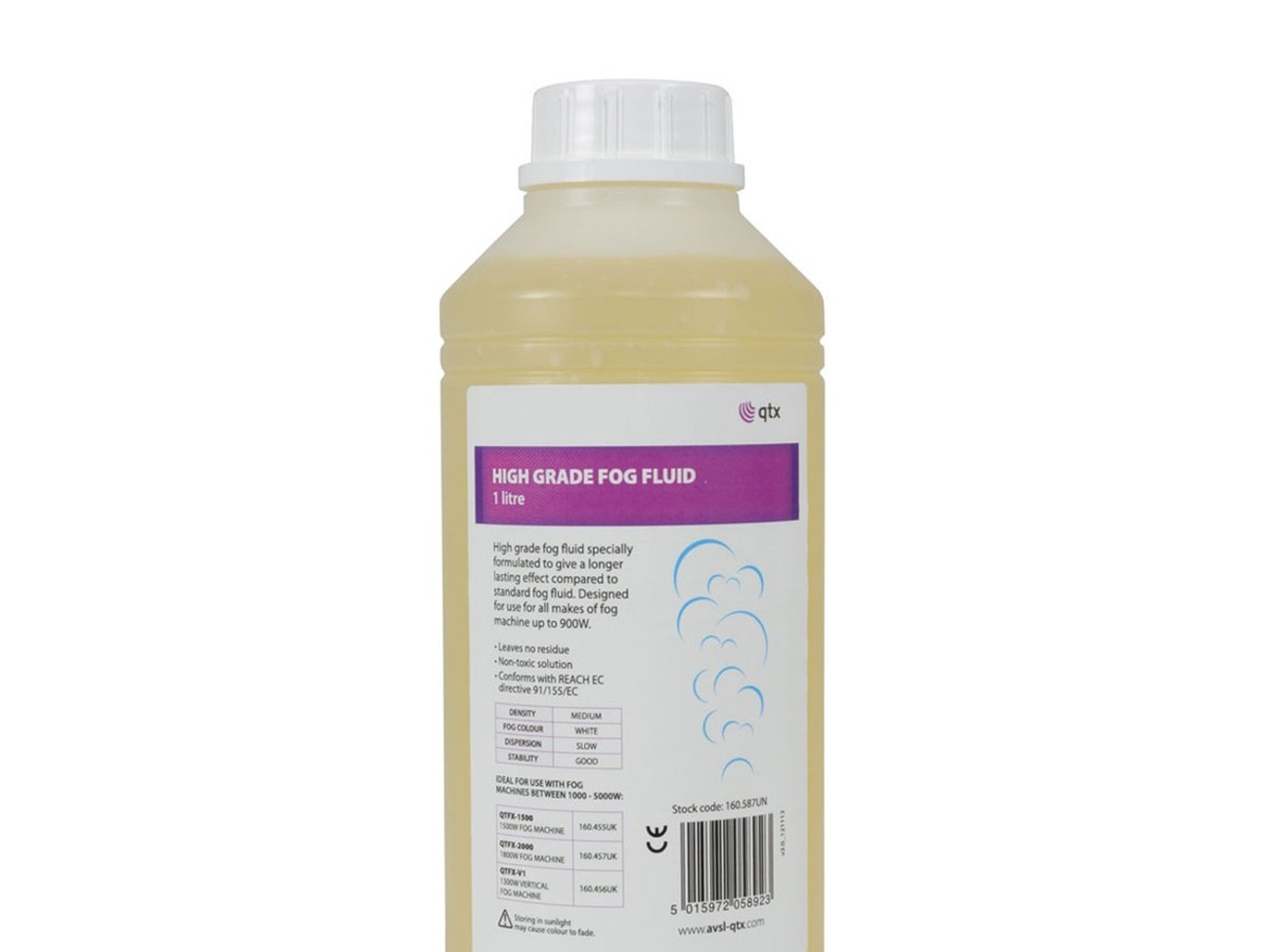 Extra tank of smoke fluid