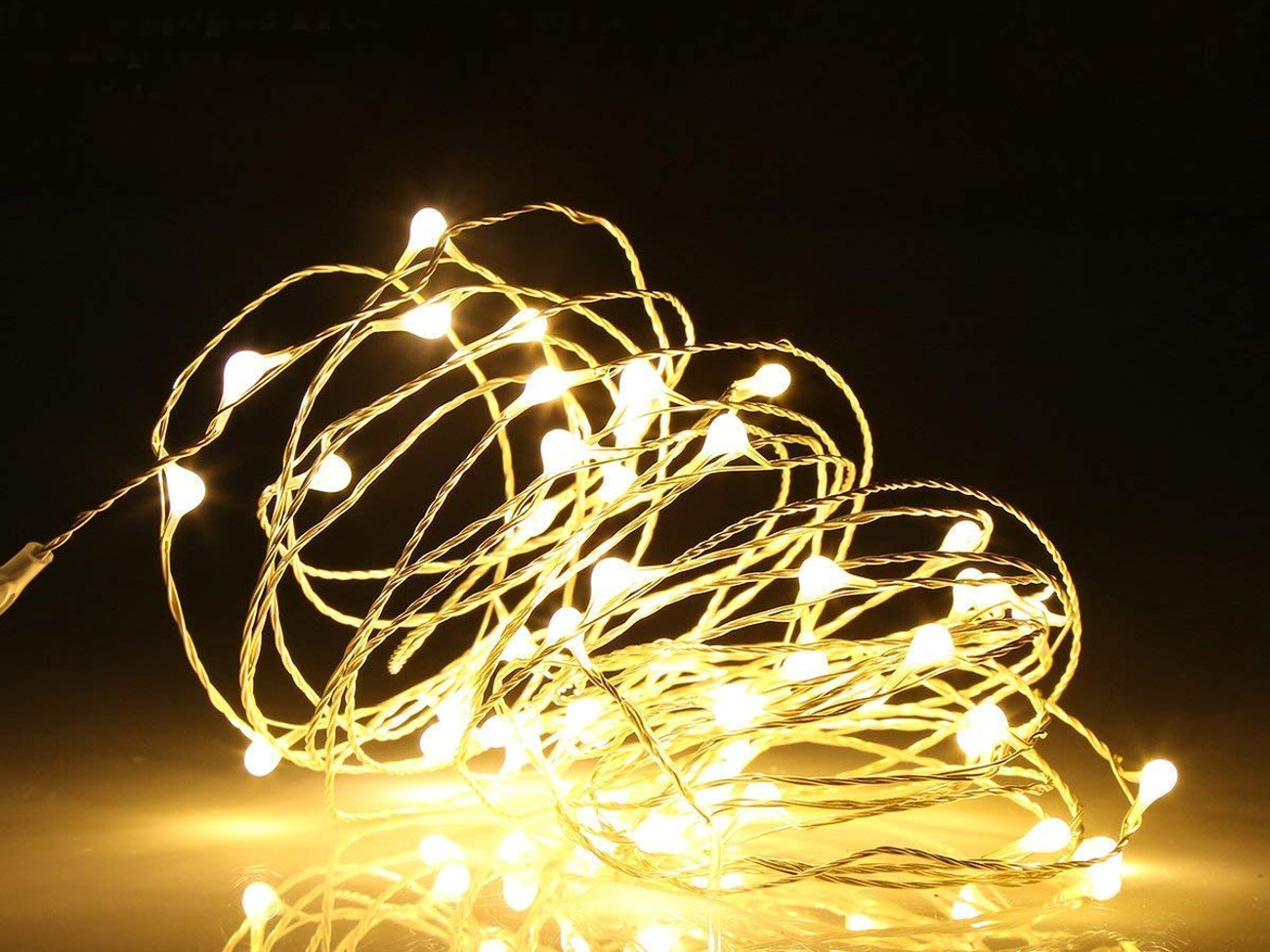 Fairy lights + remote control (star string lights)