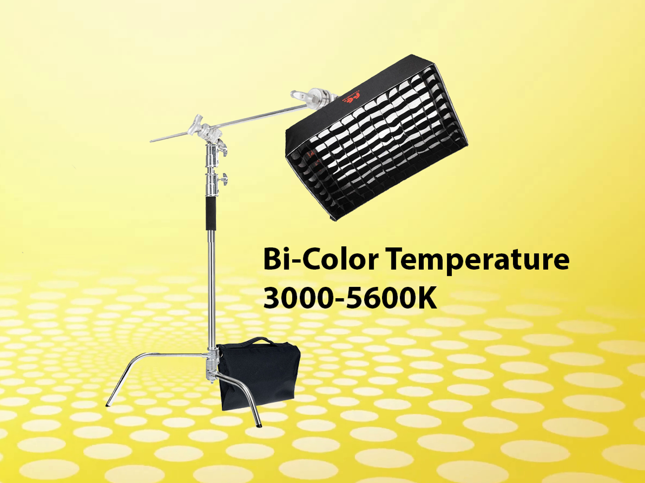 Falcon eyes rx-18td light panel 3200k to 5600k bi-colour