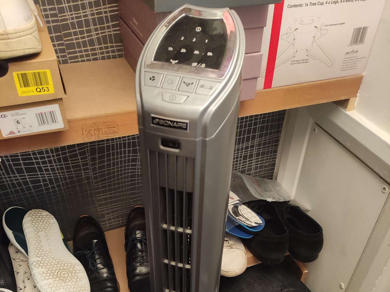 Fan tower remote