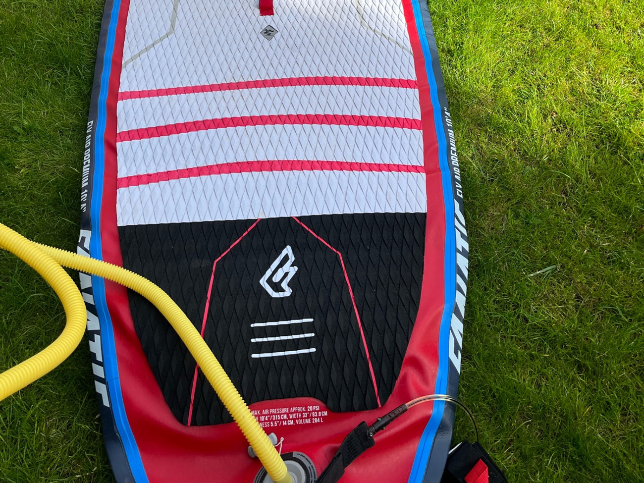 Fanatic fly air 10’4 sup paddle board £15/h