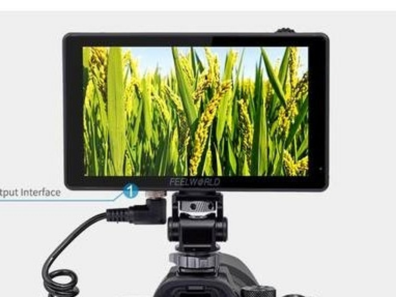 Feelworld f6 plus monitor, sony
