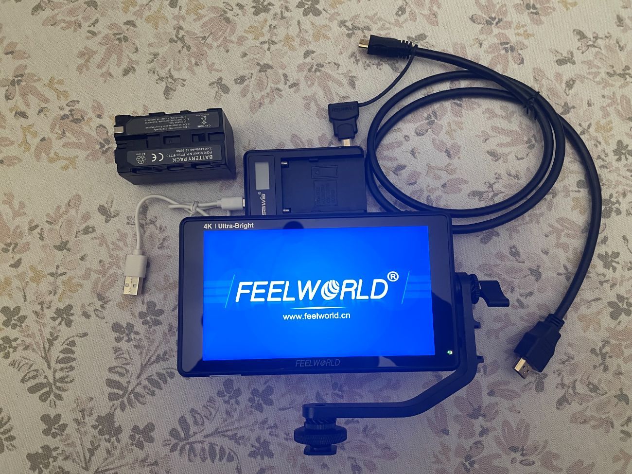 Feelworld lut6s 6 inch, 4k monitor,  3g-sdi 