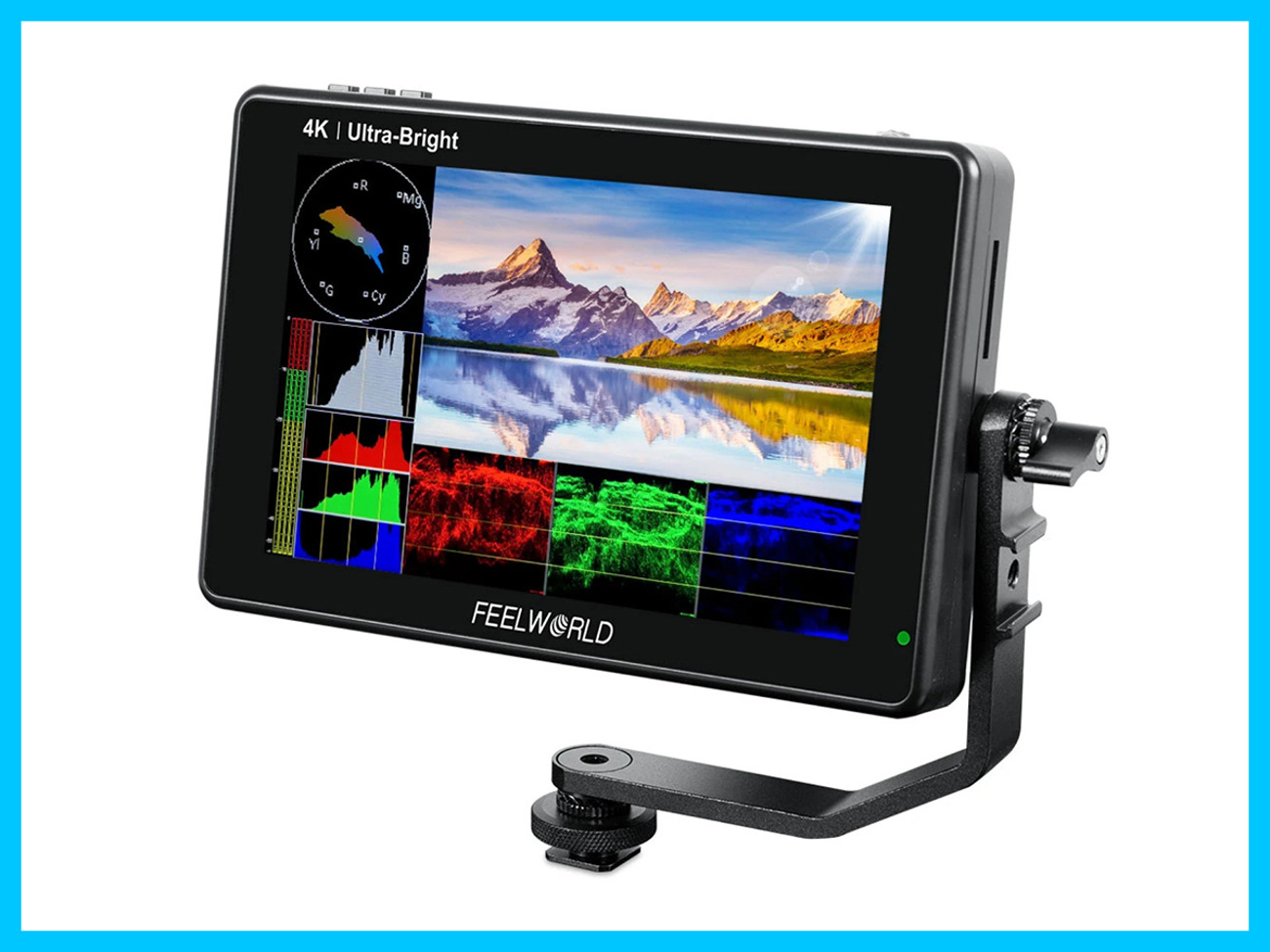 Feelworld lut7s 7 inch monitor 4k hdmi sdi 2200 nits