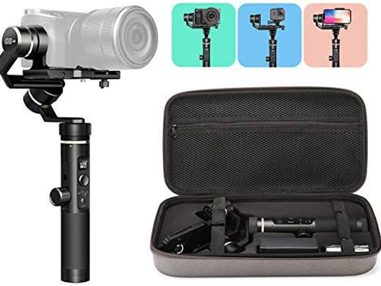 Rent FeiyuTech G6 Plus Gimbal 3-in-1 Stabilizer from Florin R, Cathays,  Cardiff for £2.83 - 10/day