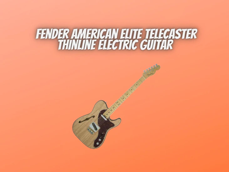 Fender american elite telecaster thinline mn, natural