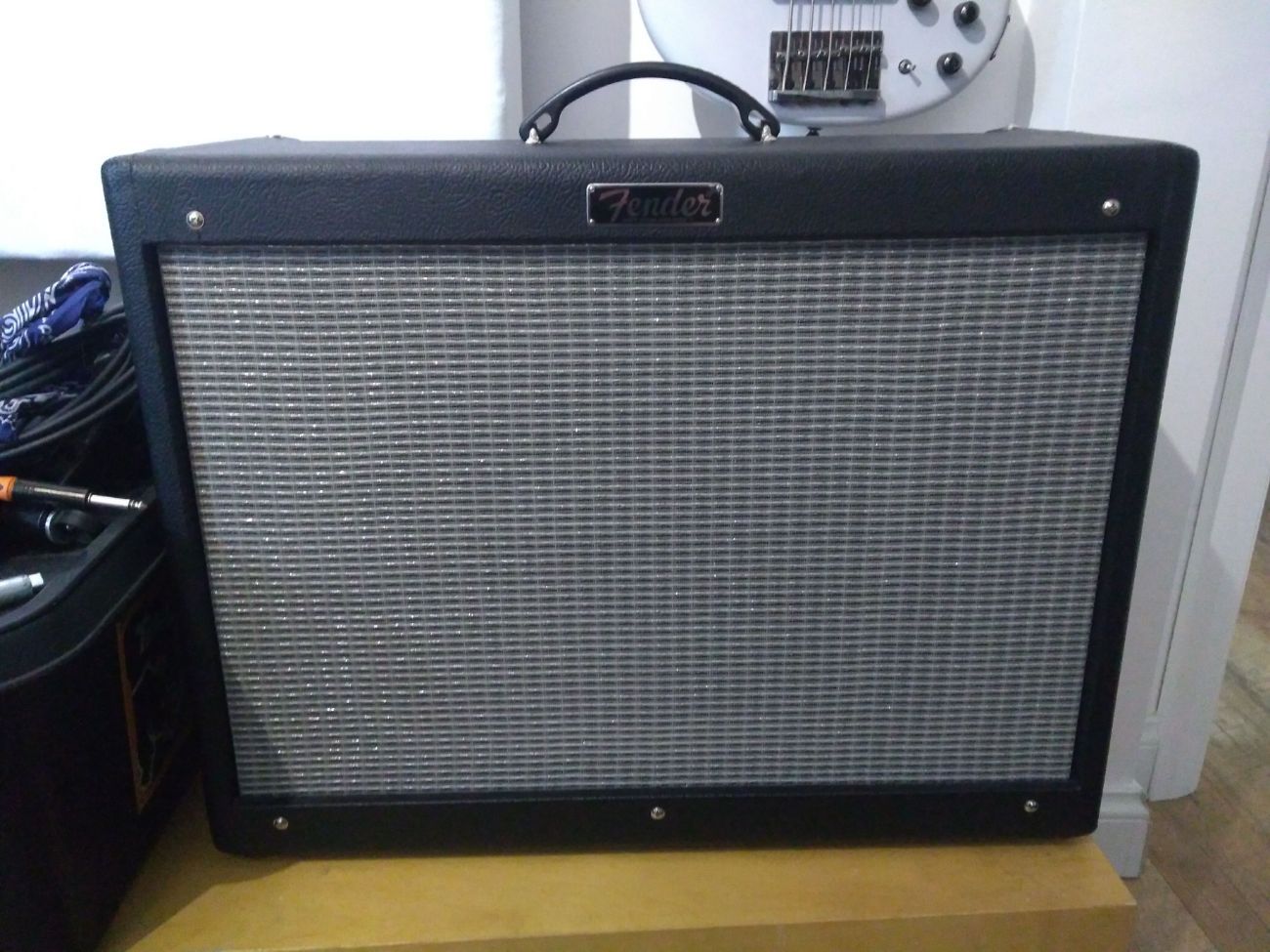 Fender hot rod deluxe iii, guitar amp (with footswitch and power lead)