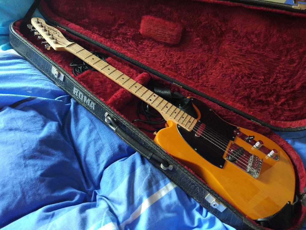 Fender squier telecaster guitar