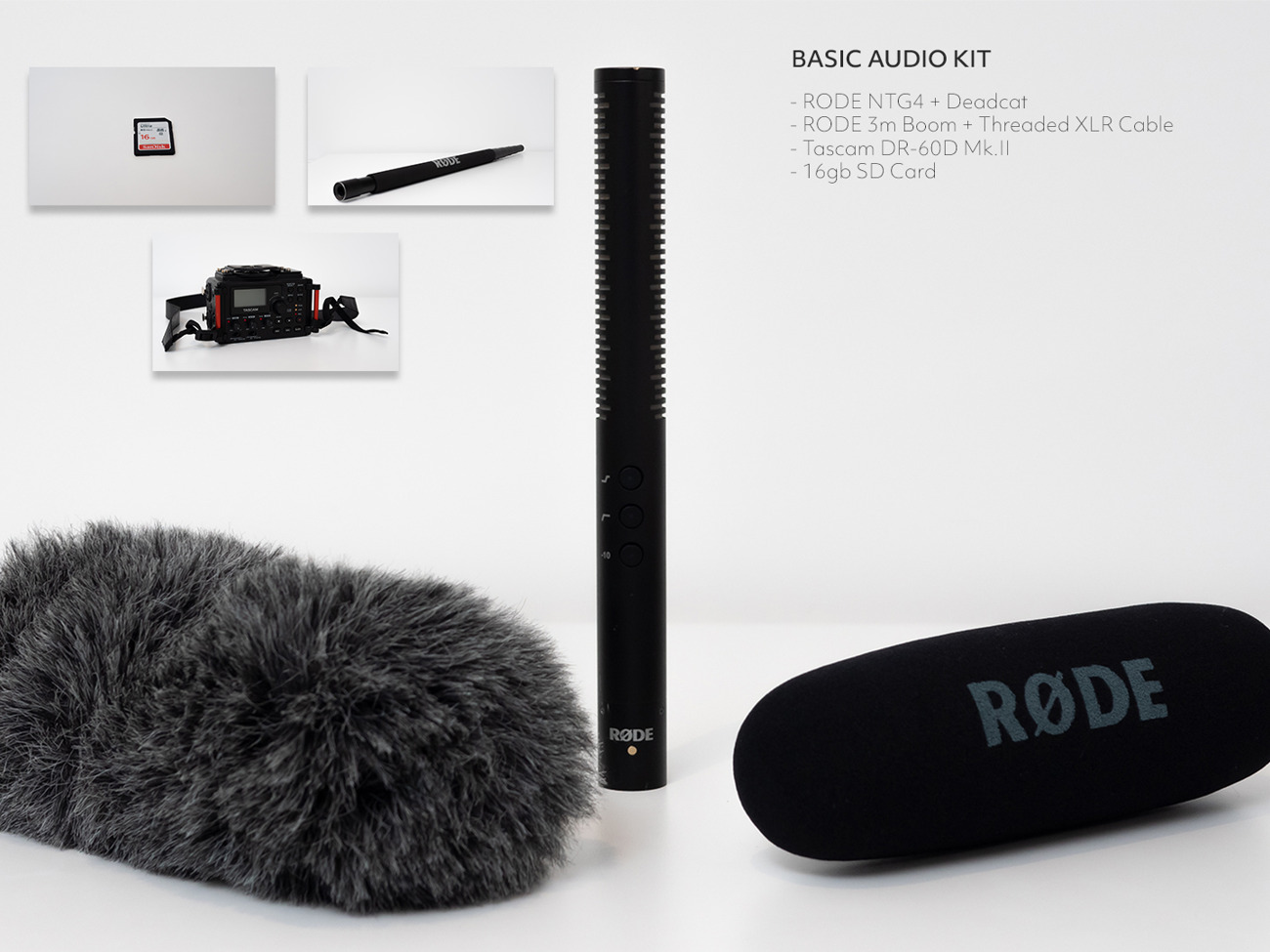 Film audio kit (basic bundle)