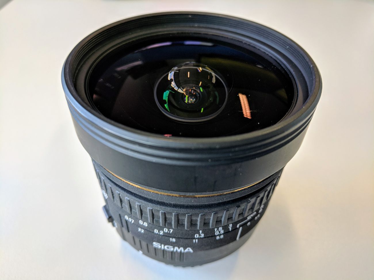 Fisheye lens. sigma 8mm canon ef fit