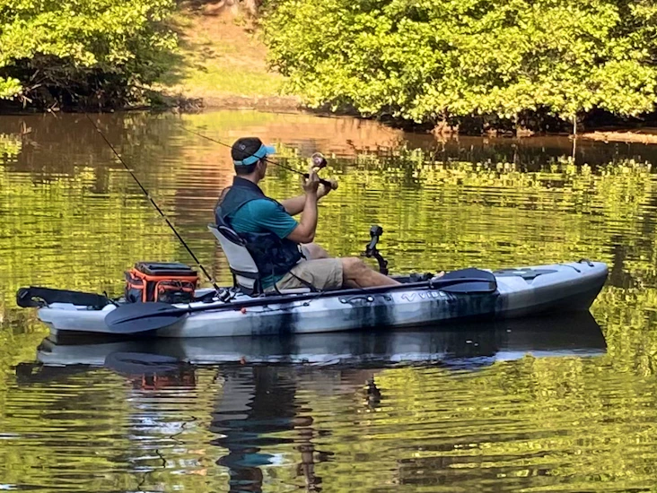 Fishing kayak