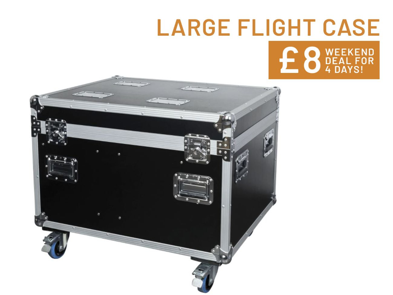 Flight case - large protective case on wheels