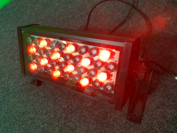 Floor mounted stage led light