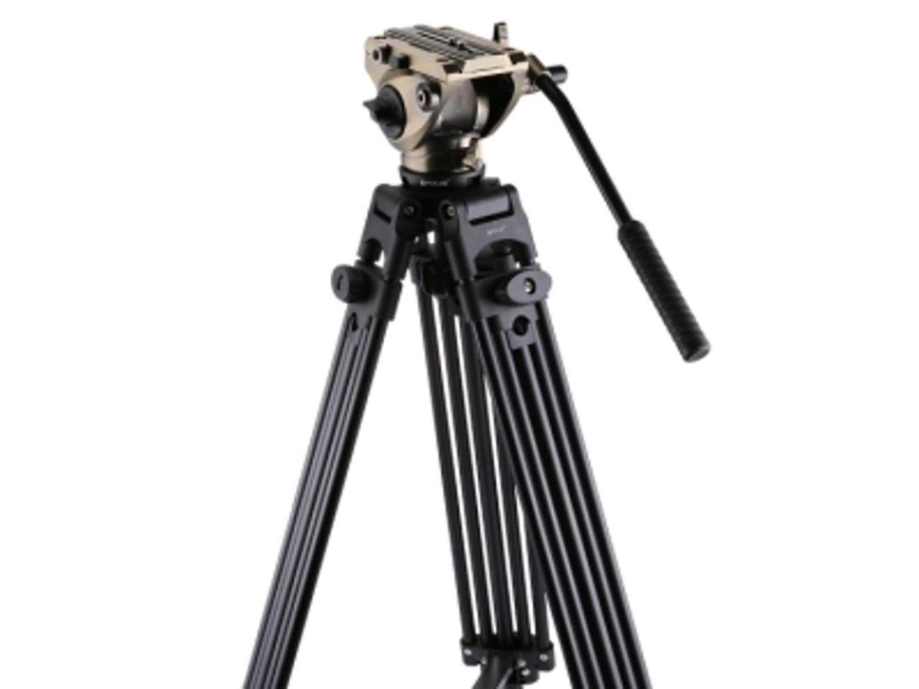 Fluid drag head tripod
