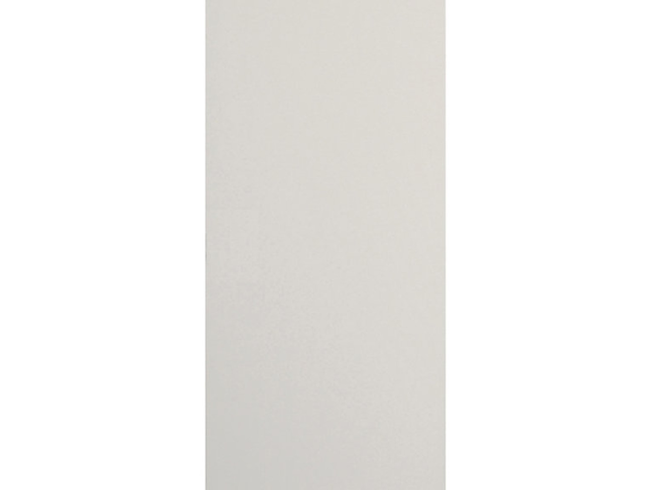 Flush primed white internal exhibition display panel