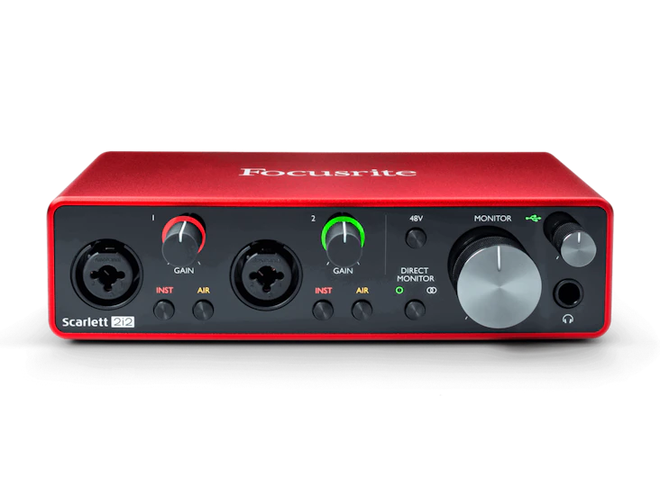 Focusrite scarlett 2i2 (3rd gen)