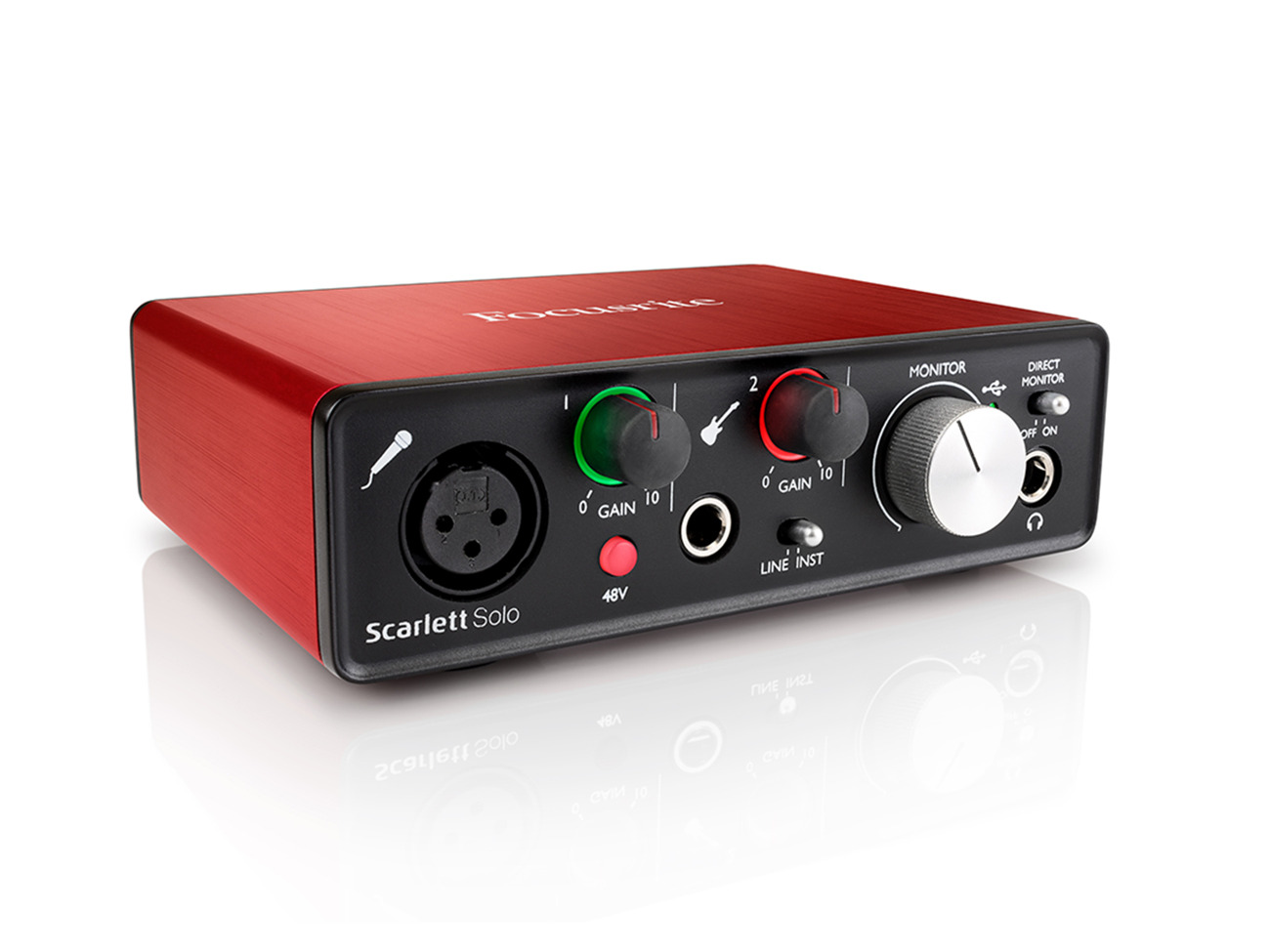 Focusrite scarlett solo 2i2 (2nd gen) audio interface