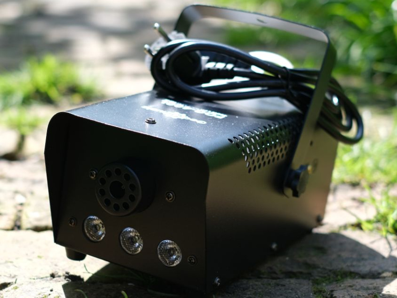 Fog machine with leds