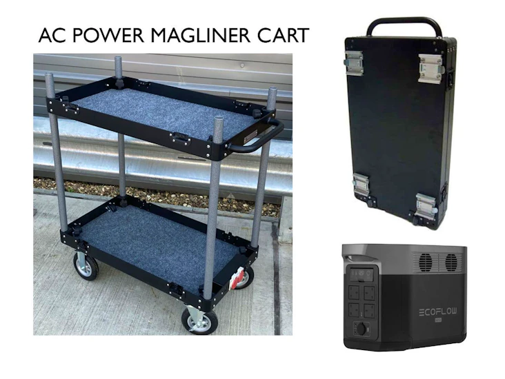 Folding magliner flight case film cart tr-06 mini ac