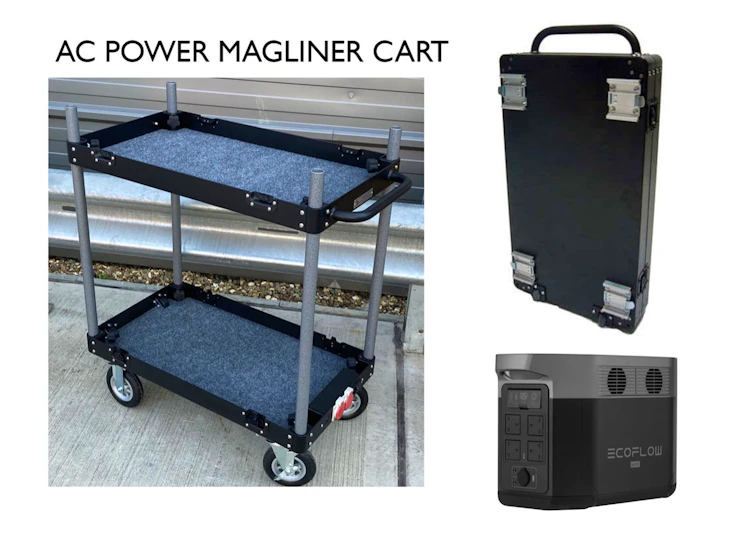 Folding magliner flight case film cart tr-06 mini ac