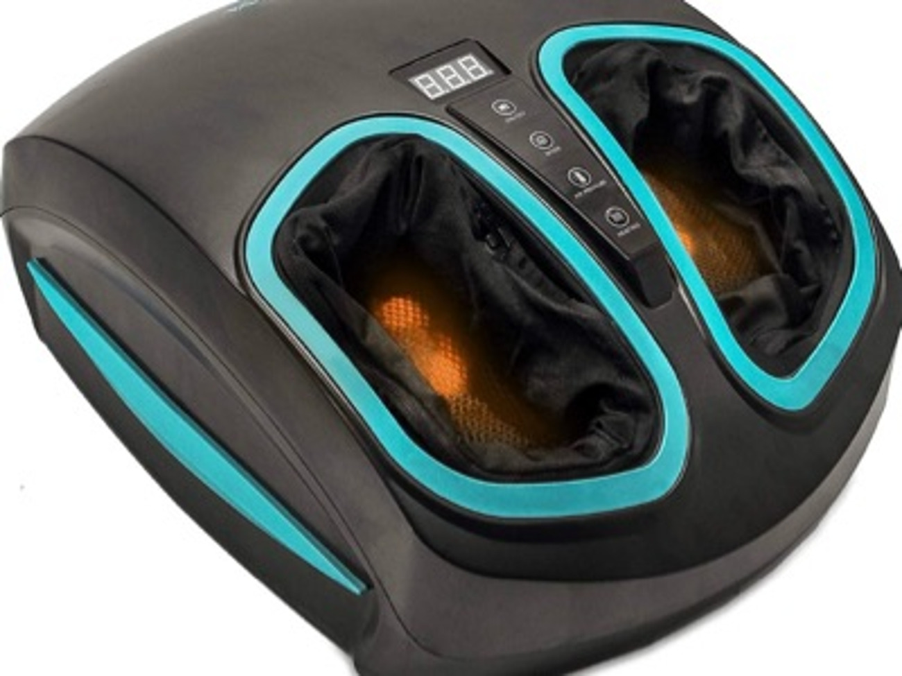Foot massager machine with heat function