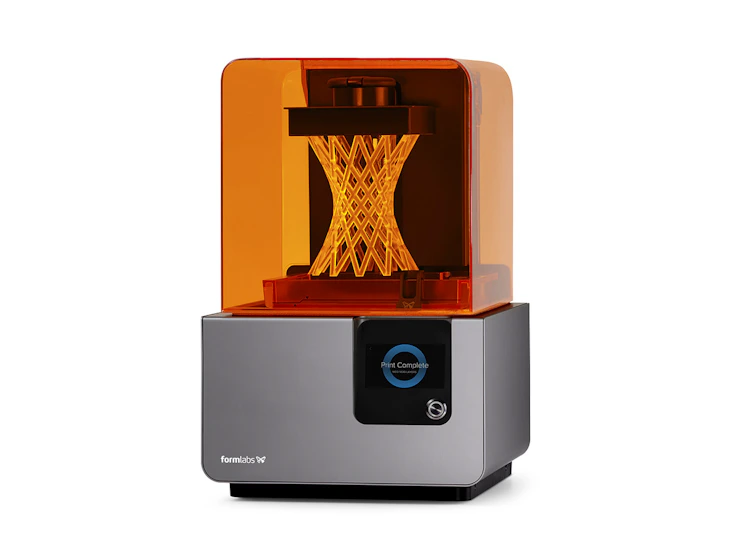 Form 2 by formlabs 3d printer & washer