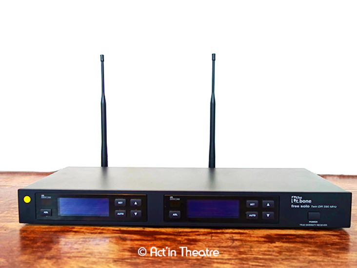 Solo twin series dual uhf wireless system