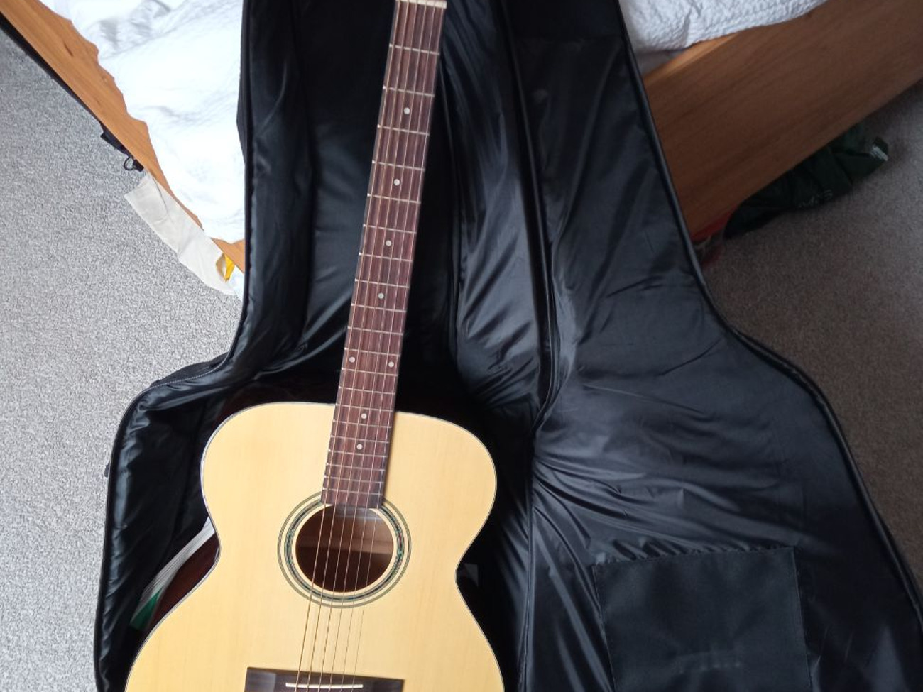 Freshman acoustic guitar with bag