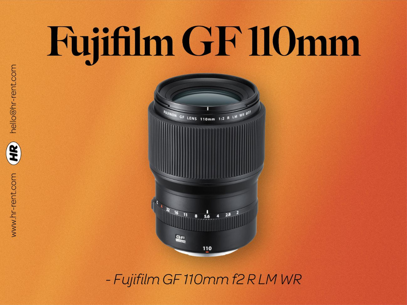 Fuji fujifilm gf 110mm f2 lens (fujifilm gfx)