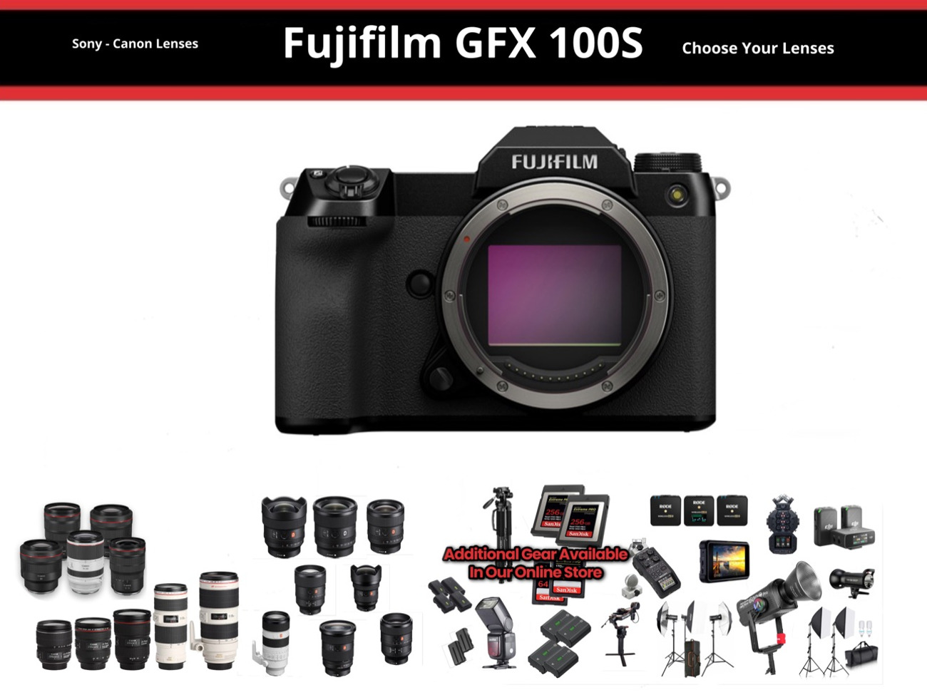 Fujifilm gfx 100s + gf 80mm f1.7