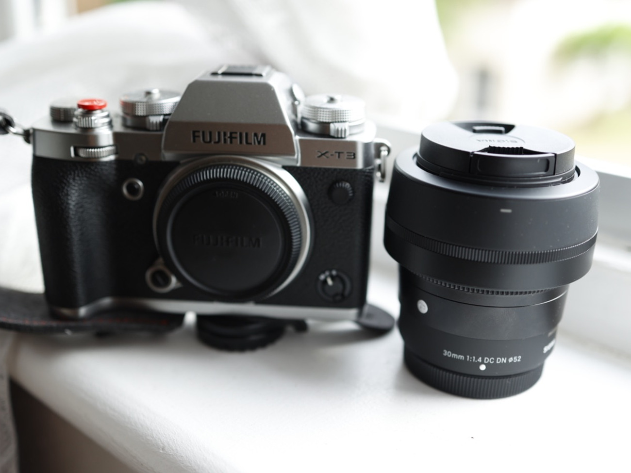 Fujifilm x t3 with sigma af 30mm 1.4
