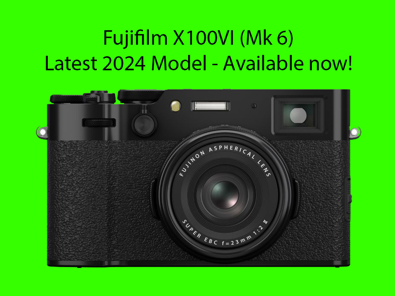 Rent Fuji Fujifilm X100VI (Mk6) Camera- 2024 Model from Shin Rent Fuji Fujifilm X100VI (Mk6) Camera- 2024 Model from Shin