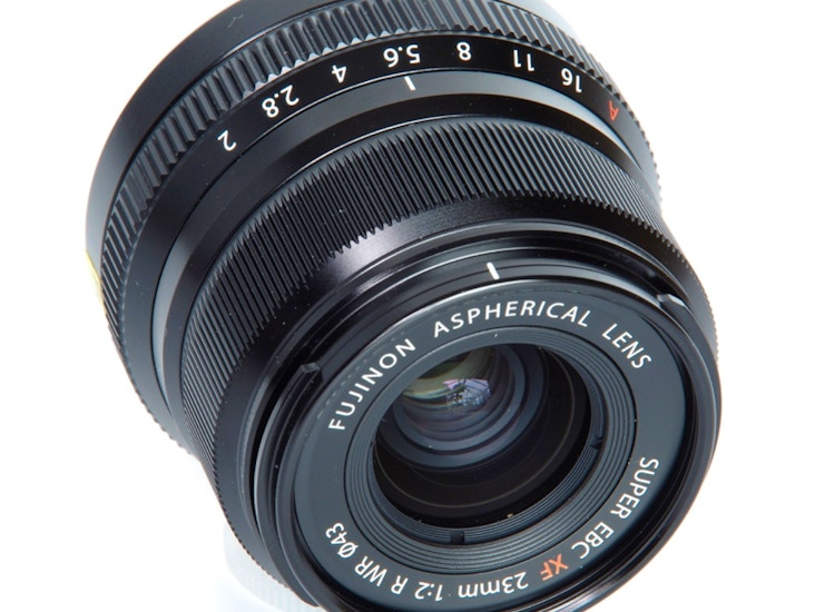 Fujifilm xf 23mm f/2 r wr lens