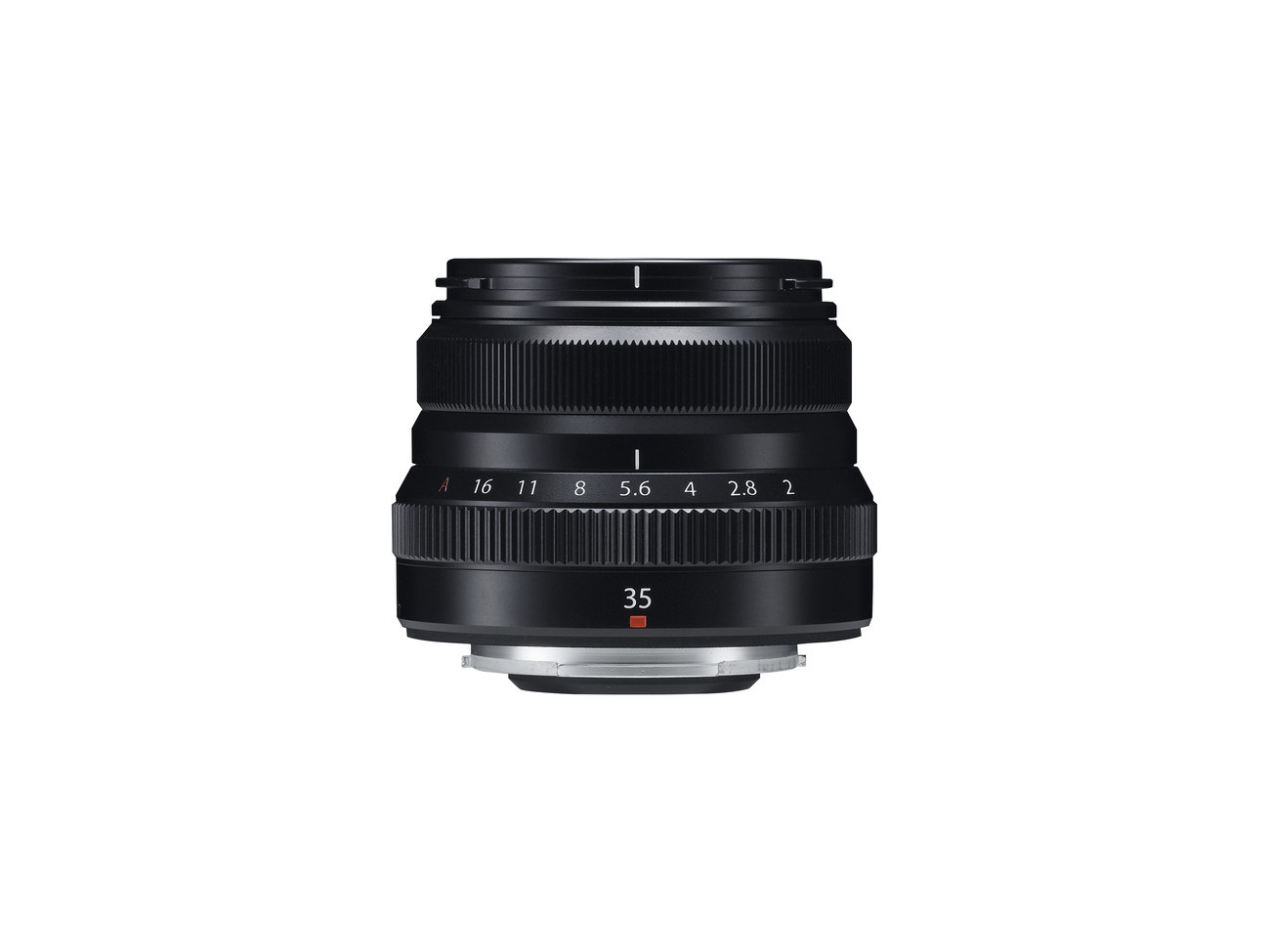 Fujifilm xf 35mm f/2 r wr lens (black)