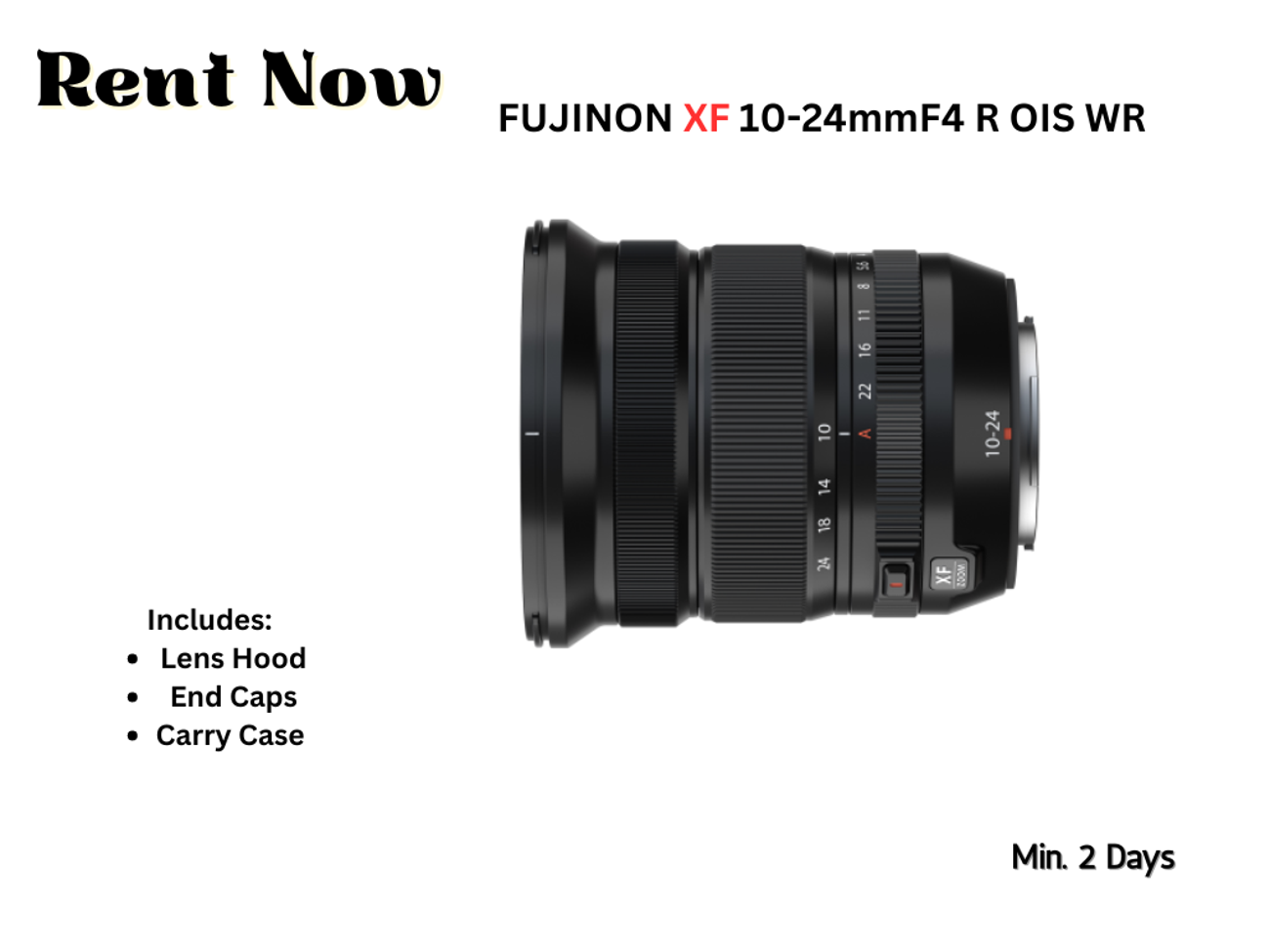 Fujifilm xf10-24mm f4 r ois wr