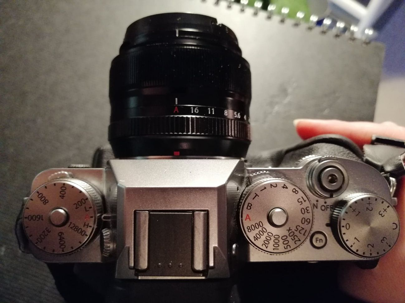 Fujifilm x-t2 with 35mm f/1.4 and powergrip