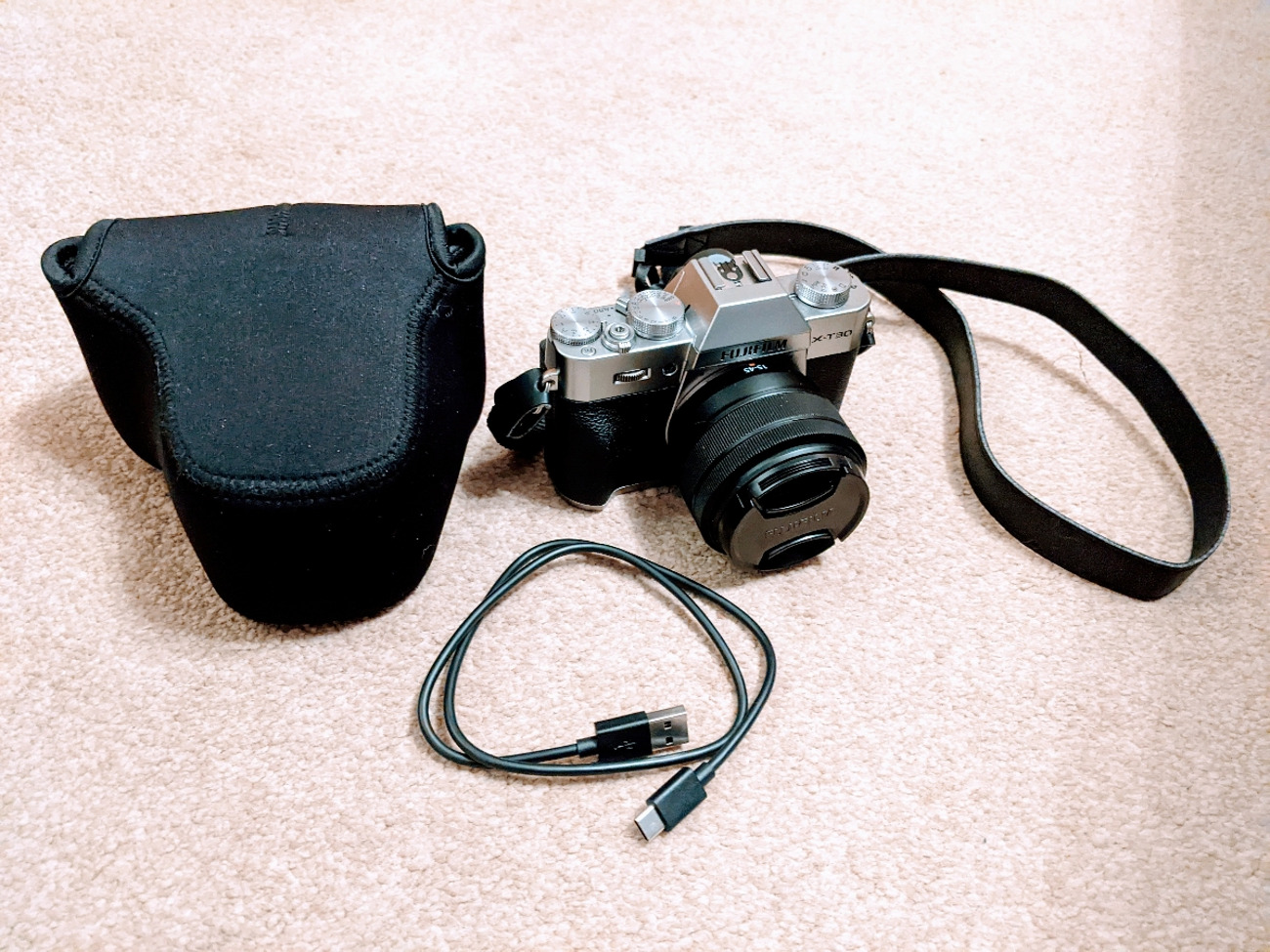 Fujifilm x-t30 mirrorless digital camera