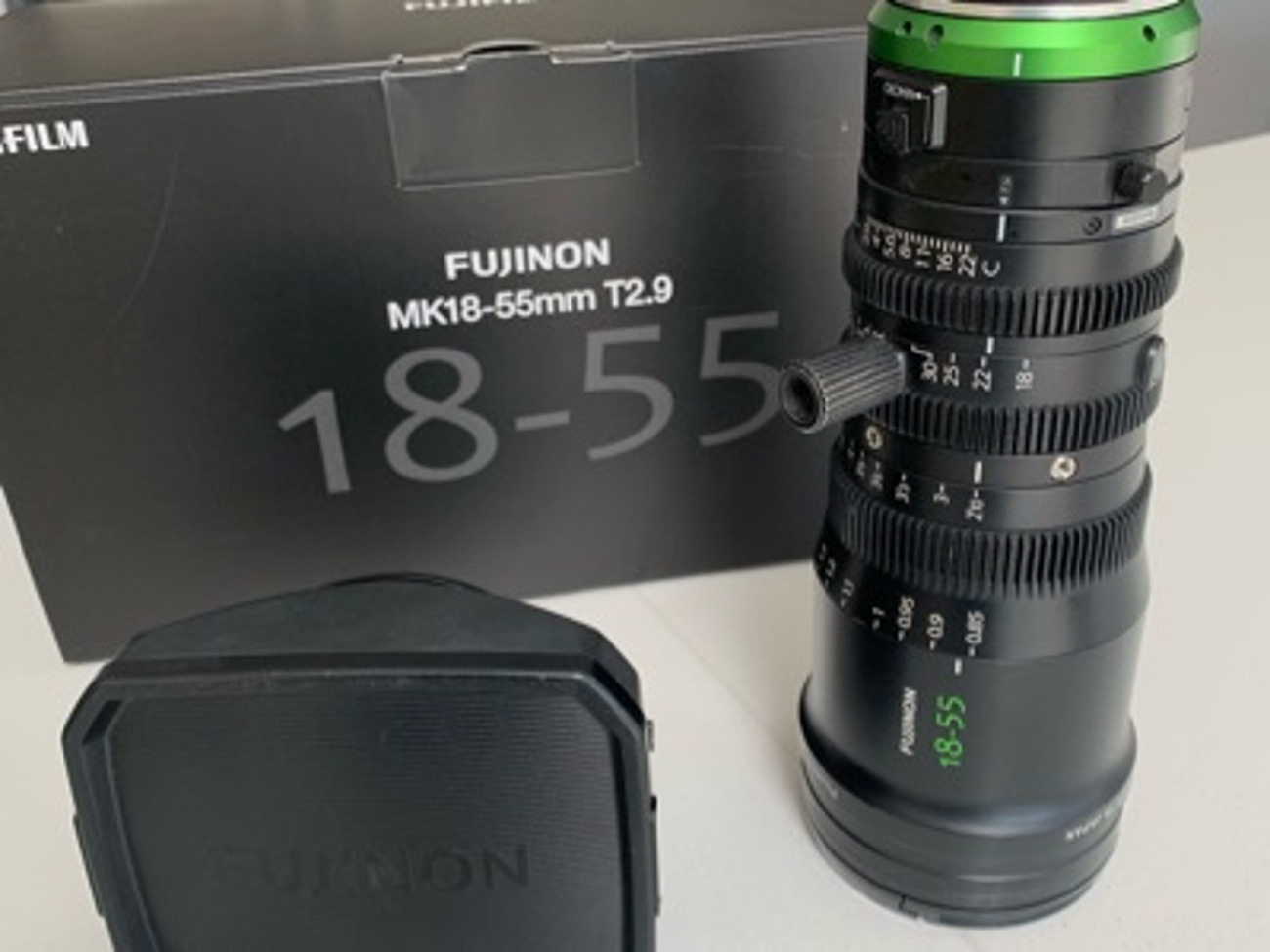Fujinon cabrio mk 18-55mm t.2.9 e-mount zoom lens