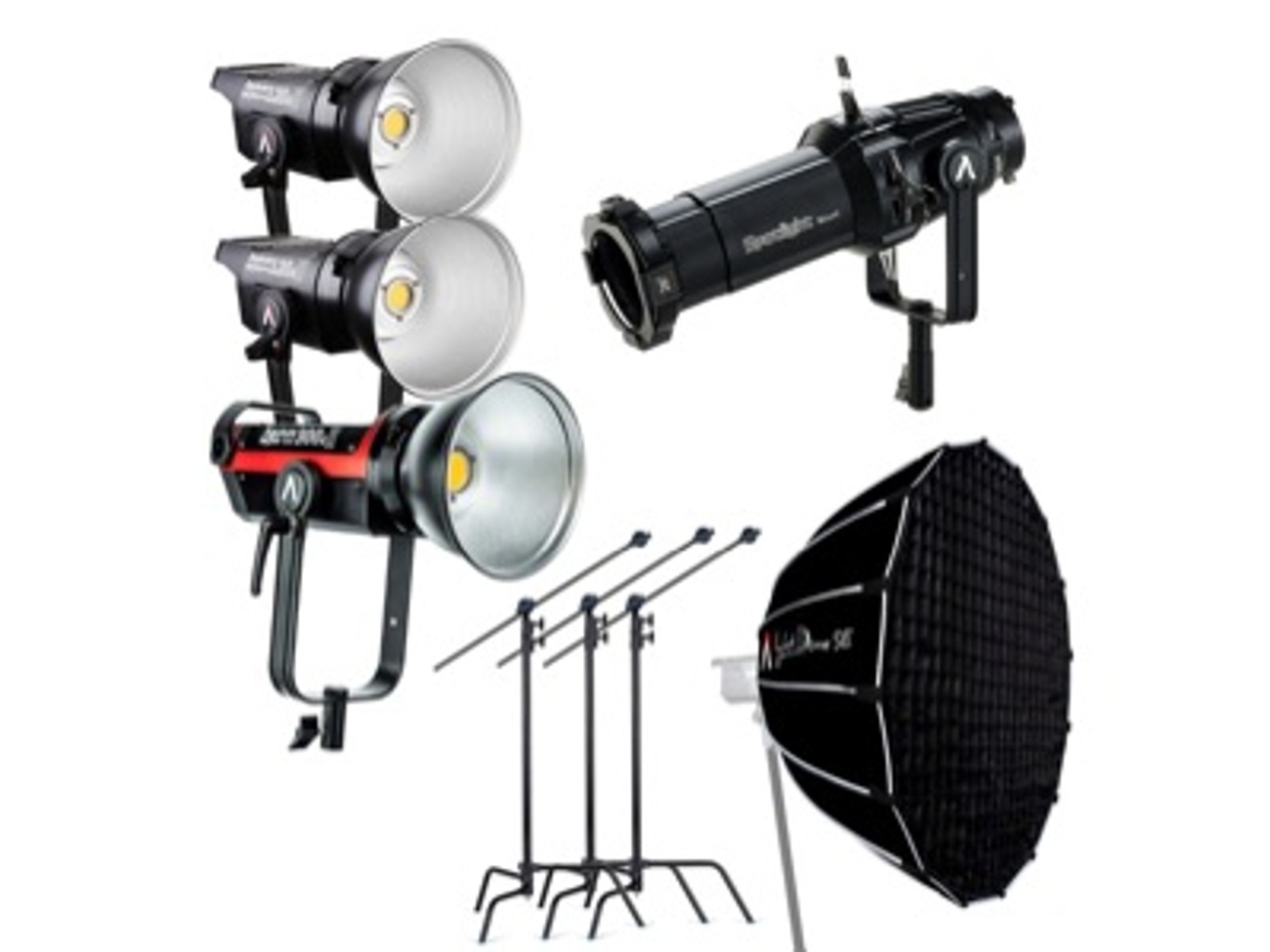 Full aputure lighting kit!