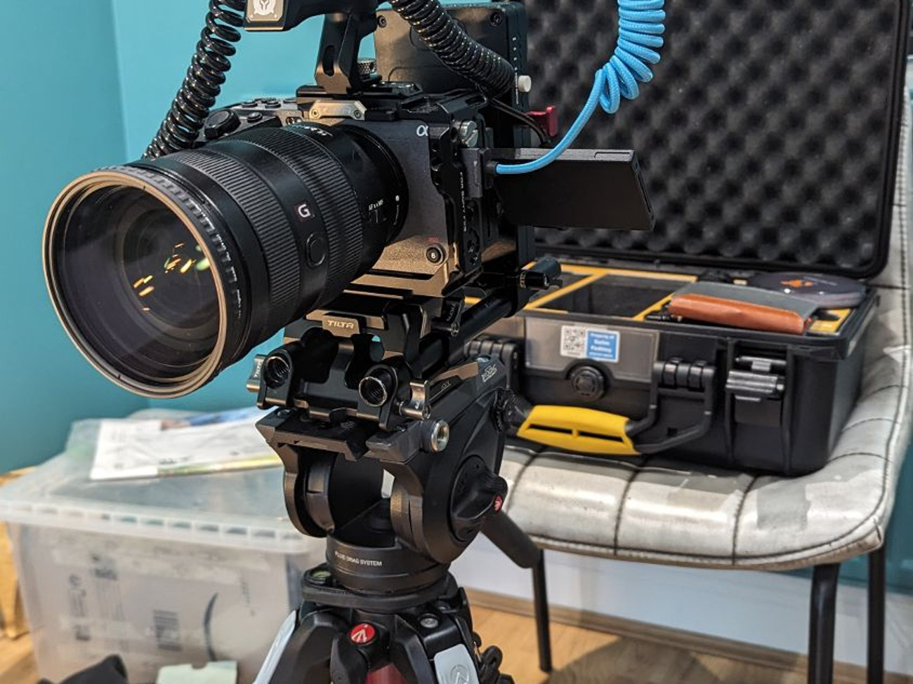 Sony fx3 ultimate production kit • atomos ninja v • tripod • v-mount • ready to