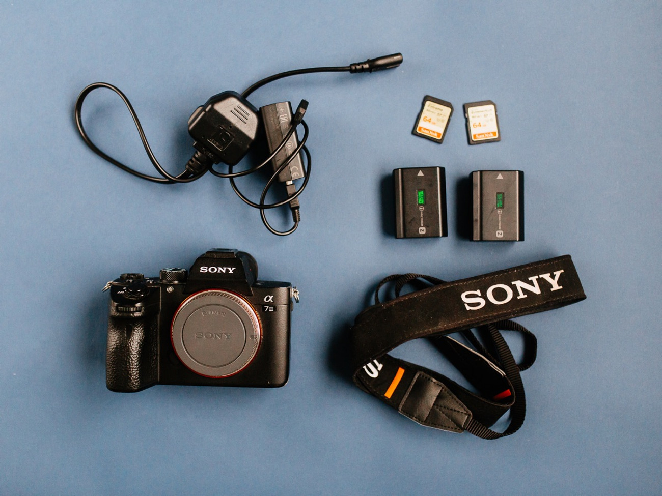 Interview video kit w/ 2 x sony a7iii + 35/85 lens + more