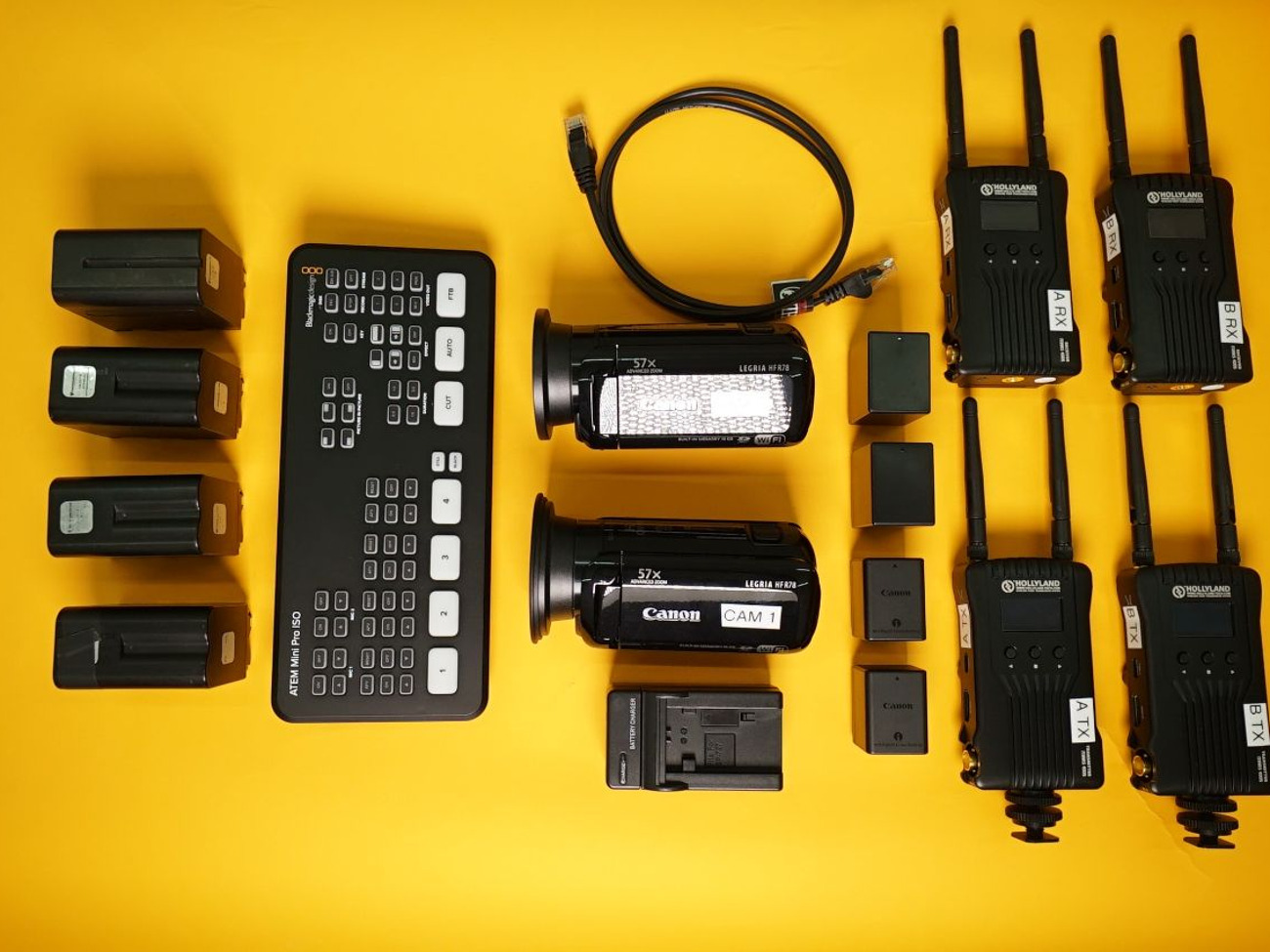 Full livestreaming events package - just add internet!