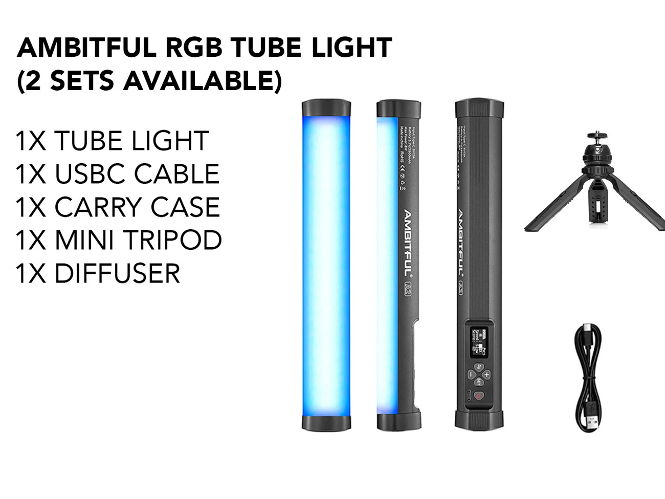 Full rgb tube light
