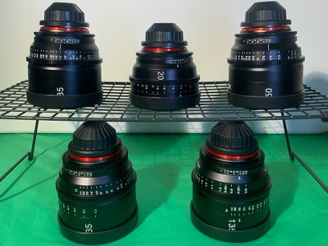 Full set samyang xeen pl cinema prime lenses