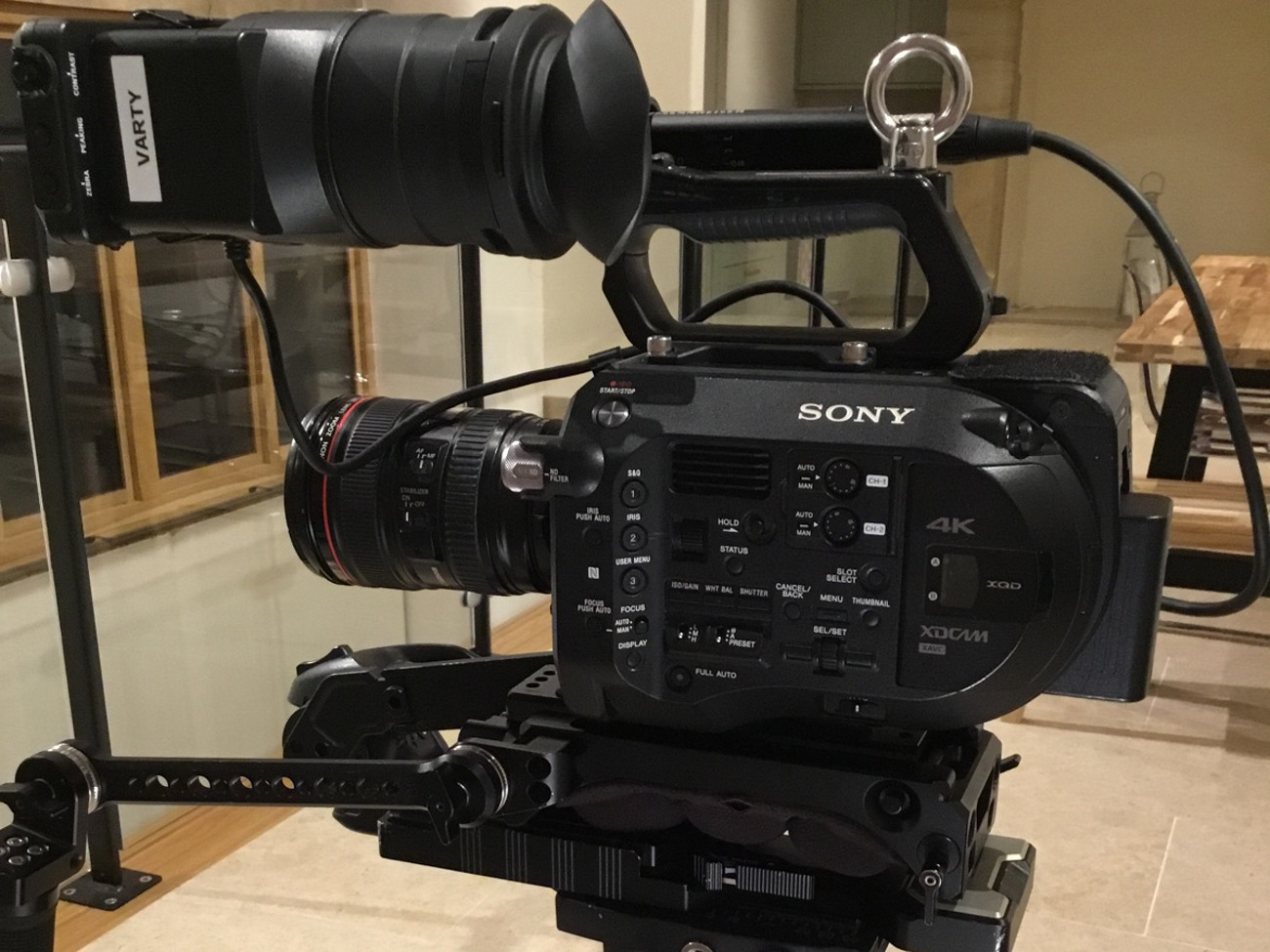 Full sony pxw-fs7 kit many extra